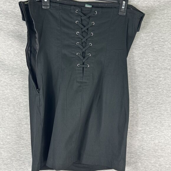 Wild Fable Women's Twill Tube Bodycon Dress Black Size Medium - Picture 7 of 13